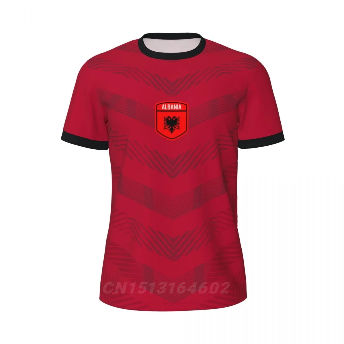 2024 ALBANIA Country Flag 3D Printed T Shirt Men Summer Short-sleeved Mesh T-shirt For Soccer Running Bike Tennis Fitness Fans