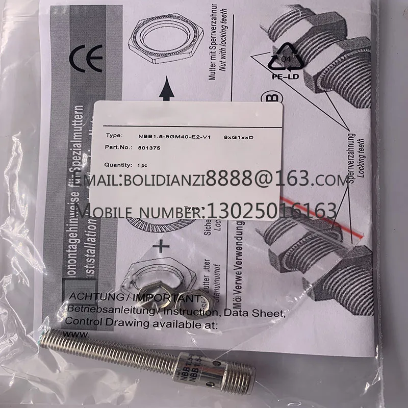 New proximity switch sensor  NBB1.5-8GM40-E2-V1 NBB1.5-8GM40-E2-V3/8GM40-E0-V3 One year warranty In stock