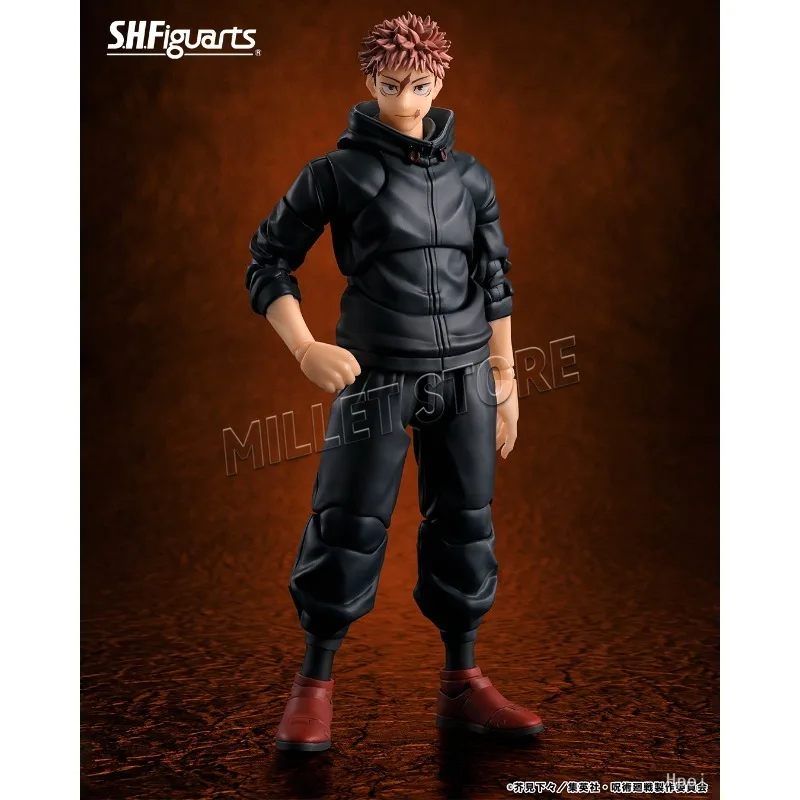 Figura de Acción Bandai S.H.Figuarts Itadori Yuji Sukuna Vessel de Jujutsu Kaisen, Figura Coleccionable de Anime en PVC y ABS, Adorno Articulado