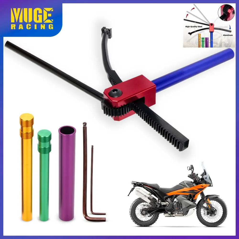 MUGE-Tire Changing Tools Kit for 16'-21' Wheels for 15 Mm to 25 Mm Axles for Motocross Compact Dirt Bike Tire Changer