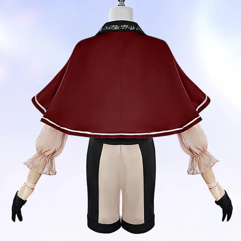 

Anime Dream of the Wreck Ship Timoris Yahata Umiri Cosplay Wig Bottom Coat Mask Costume Accessories Full Set F;5,M'