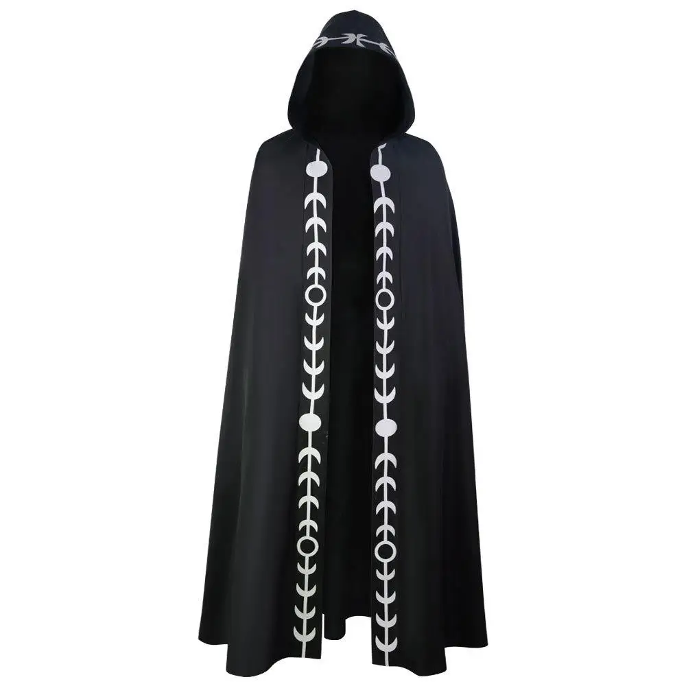

Средневековый плащ с капюшоном большого размера в стиле Ренессанс, 5 цветов, халат для косплея на Хэллоуин, церковный священник, женский этнический сценический костюм