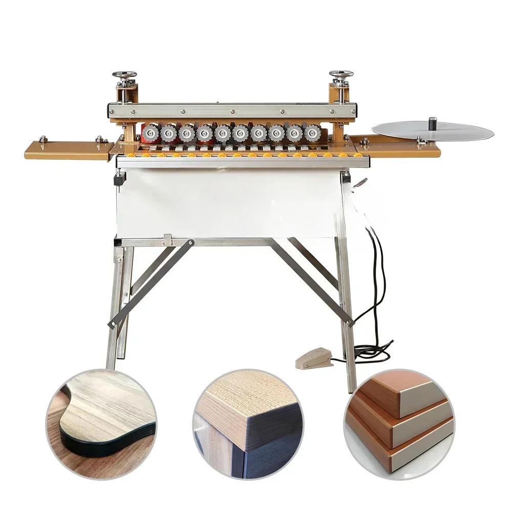 factory direct sales Small Mini Wood Automatic Edge banding Machine for Medium Density Fiberboard/Polyvinyl Chloride Portable