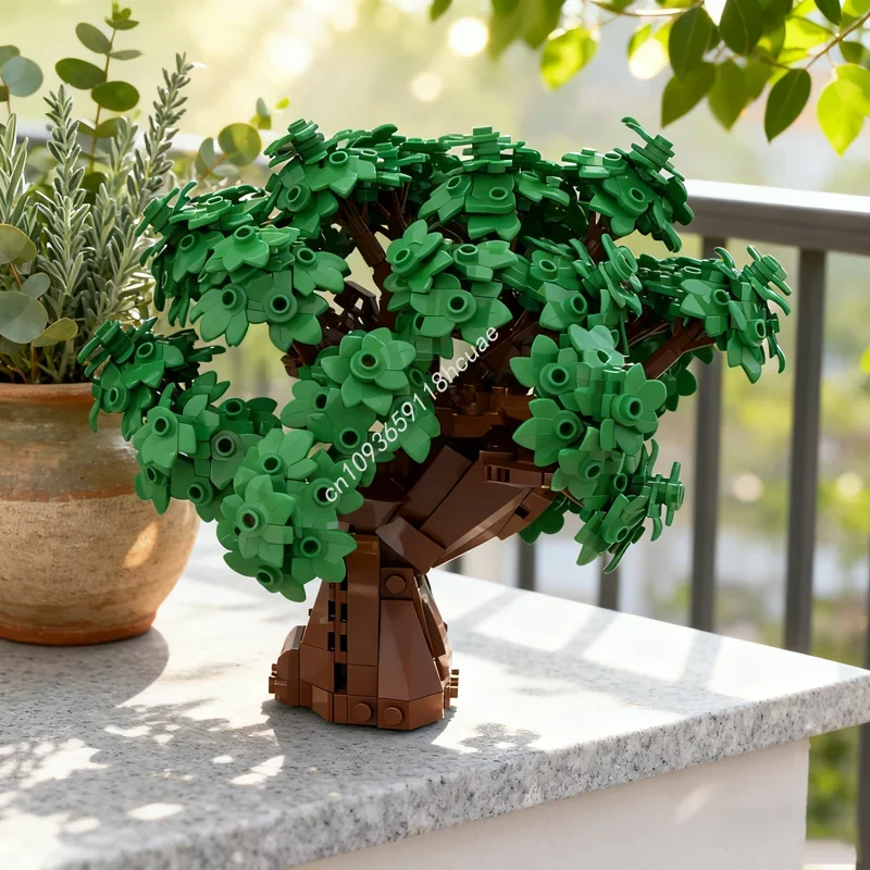 

667pcs MOC Old Oak Tree Model Building blocks Architecture Christmas gifts Assemble idea Education Brick Kids toys Birthday