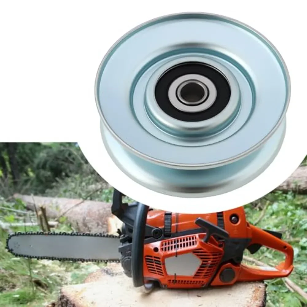 Lawn Mower Idler Pulley Flat Design Diameter 64.5mm Height 18mm For Jonsered Sitting Models OEM 179050 Replacement