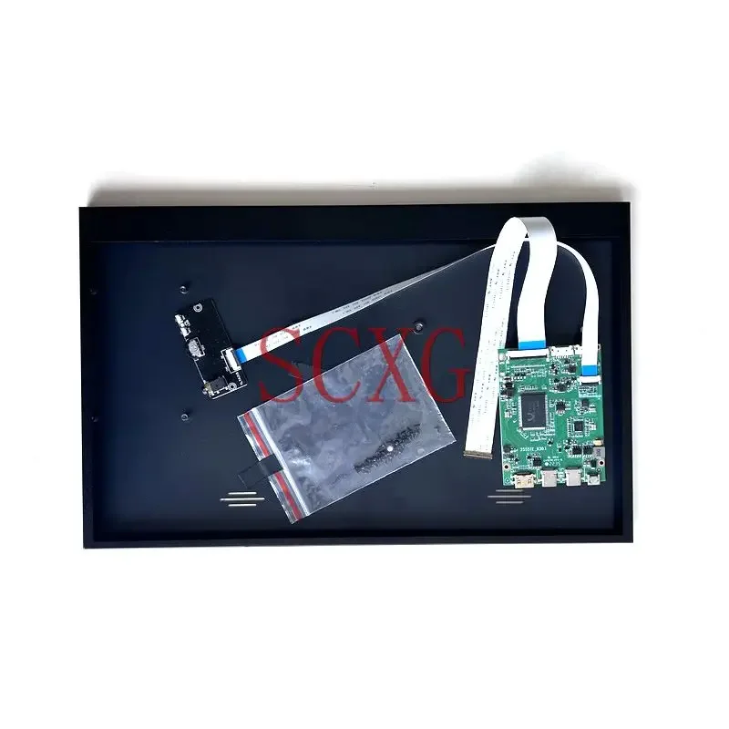 

For LP156WFC 15.6" HDMI-Mini DIY Portable Refit Kit USB Micro Metal Case+Driver Controller Board 1920*1080 30 Pin EDP 2 TYPE-C