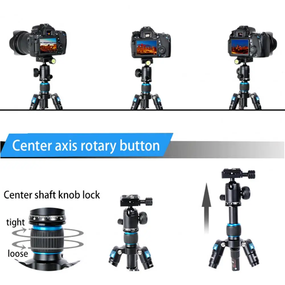 

Desktop Tripod Strong Bearing Capacity Camera Accessories DSLR Camera Cell Phone Tripod Phone Tripod Camera Stabilizer