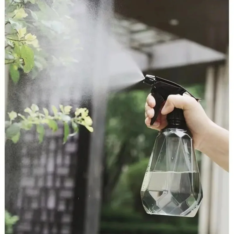 500ML Plastic Trigger Spray Bottle Fine Mist Water Sprayer Home Garden Flower Watering Can Disinfect Spray Container