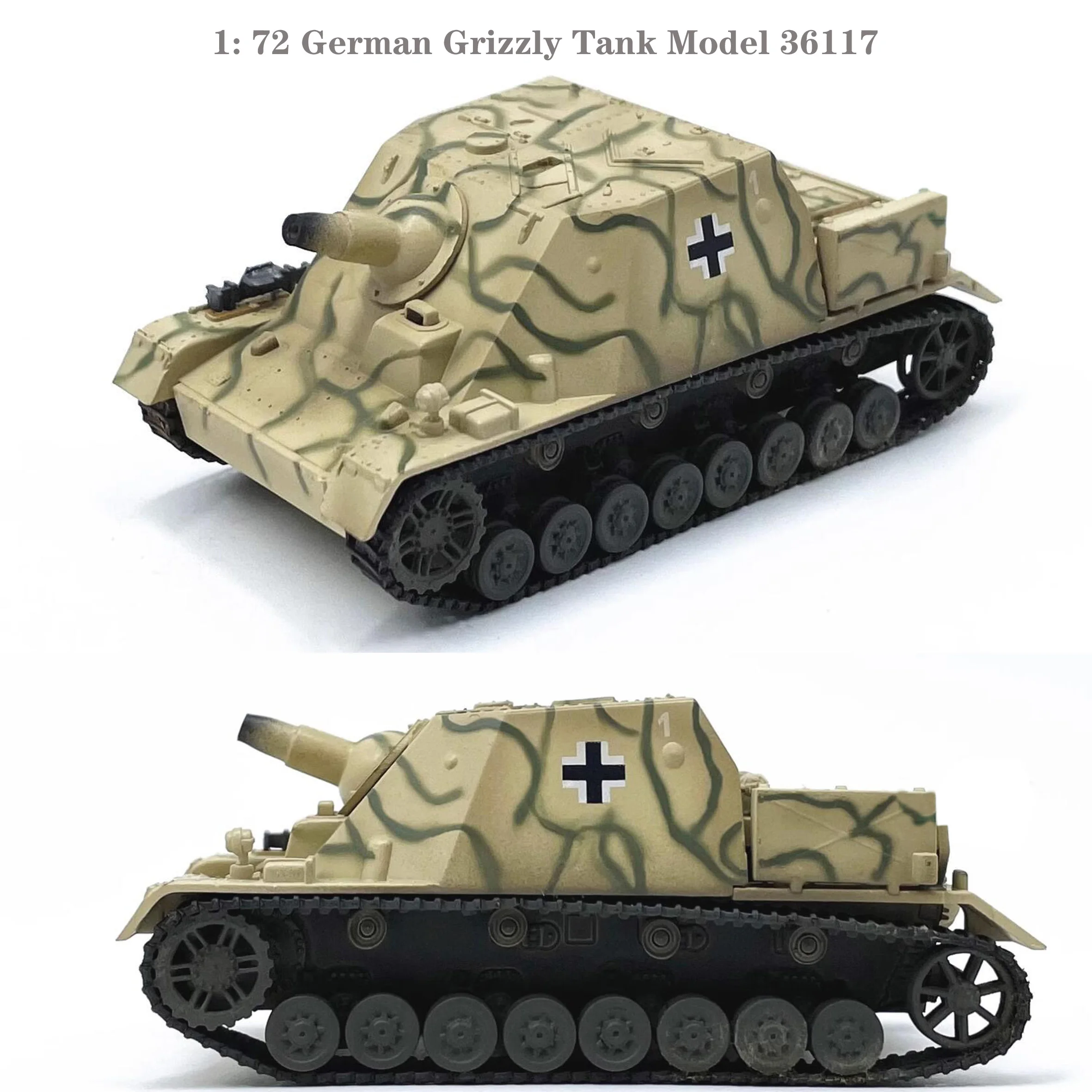 1: 72 German Grizzly Tank Model 36117  Finished product model