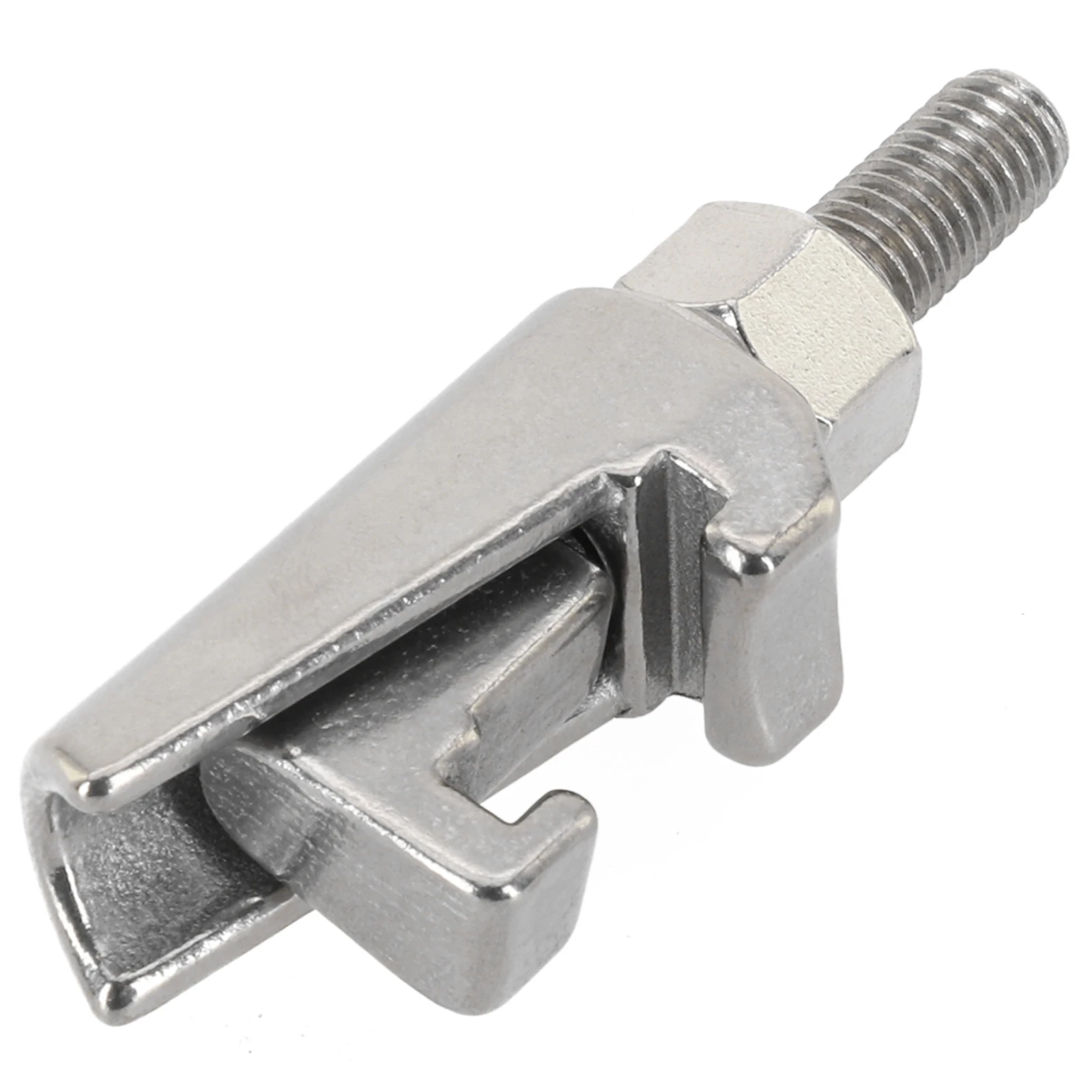 1pc m8 para iso braçadeira de garra dupla 304 aço inoxidável vácuo flange encaixe parafuso sulco gancho tipo pinça parafuso c braçadeira gancho