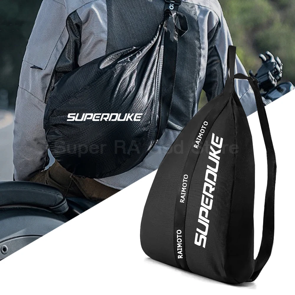 For Super Duke 1290 R GT Superduke 990 2005-2023 Motorcycle Accessories Helmet Backpack Large Capacity Travel Bags Reflective