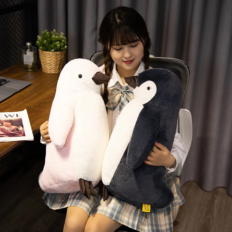 子供のペンギンぬいぐるみ,柔らかくてかわいい動物のぬいぐるみ,枕,誕生日プレゼント,25 cm, 35 cm, 50cm