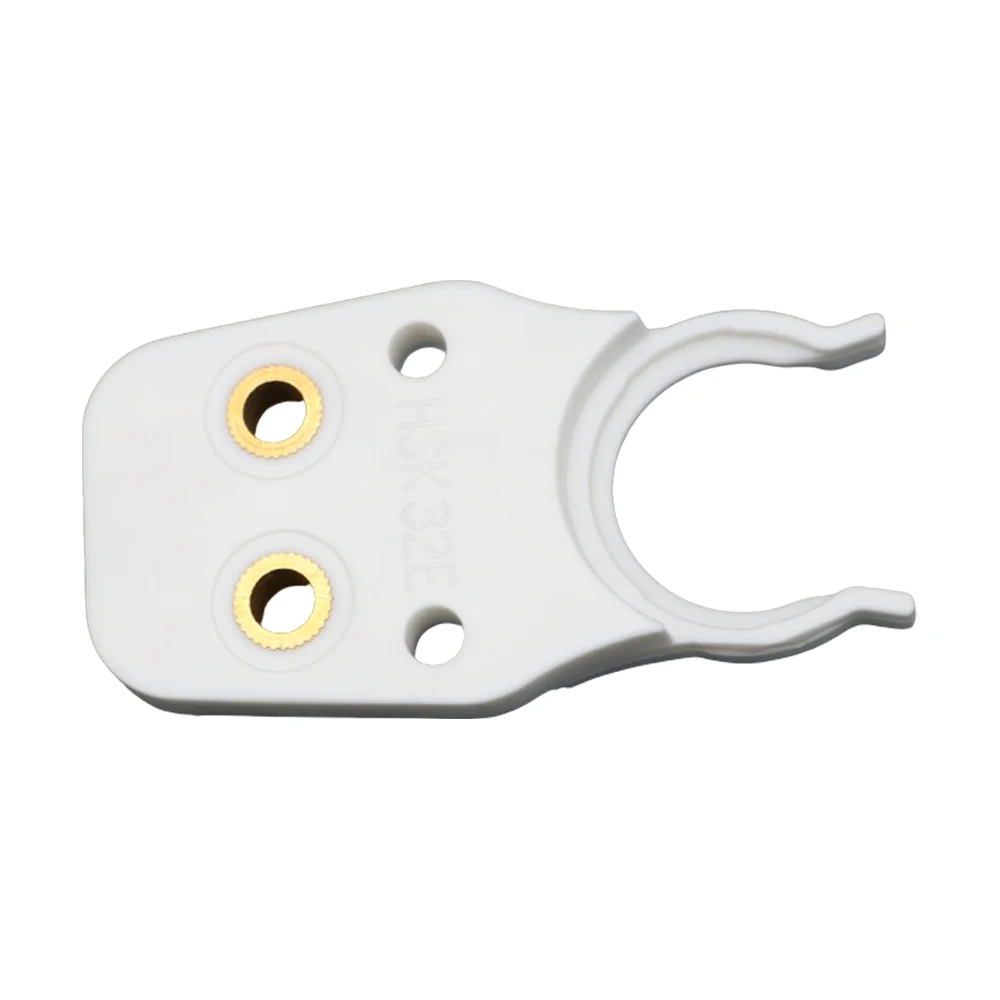 HSK32E ツールホルダー爪 CNC ルーター ATC スピンドルモーター自動ツールチェンジャー HSK32E ツールホルダーフォーク ABS 難燃ゴム
