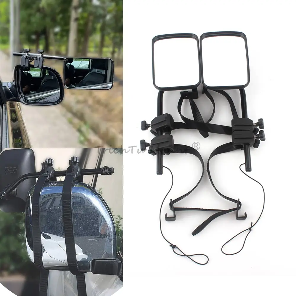 

Extension Mirrors Motorcycle Accessories 2pcs For Towing Trailer PP Plastic For RVs / Trucks/ Caravan/ Van / Cars / Trailers Etc