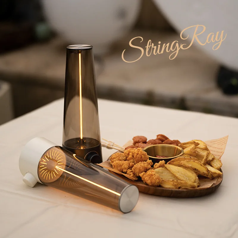 

New String Shadow USB Rechargeable Bedside Lamp Creative Atmosphere Home Desktop Ornament Gift Night Light