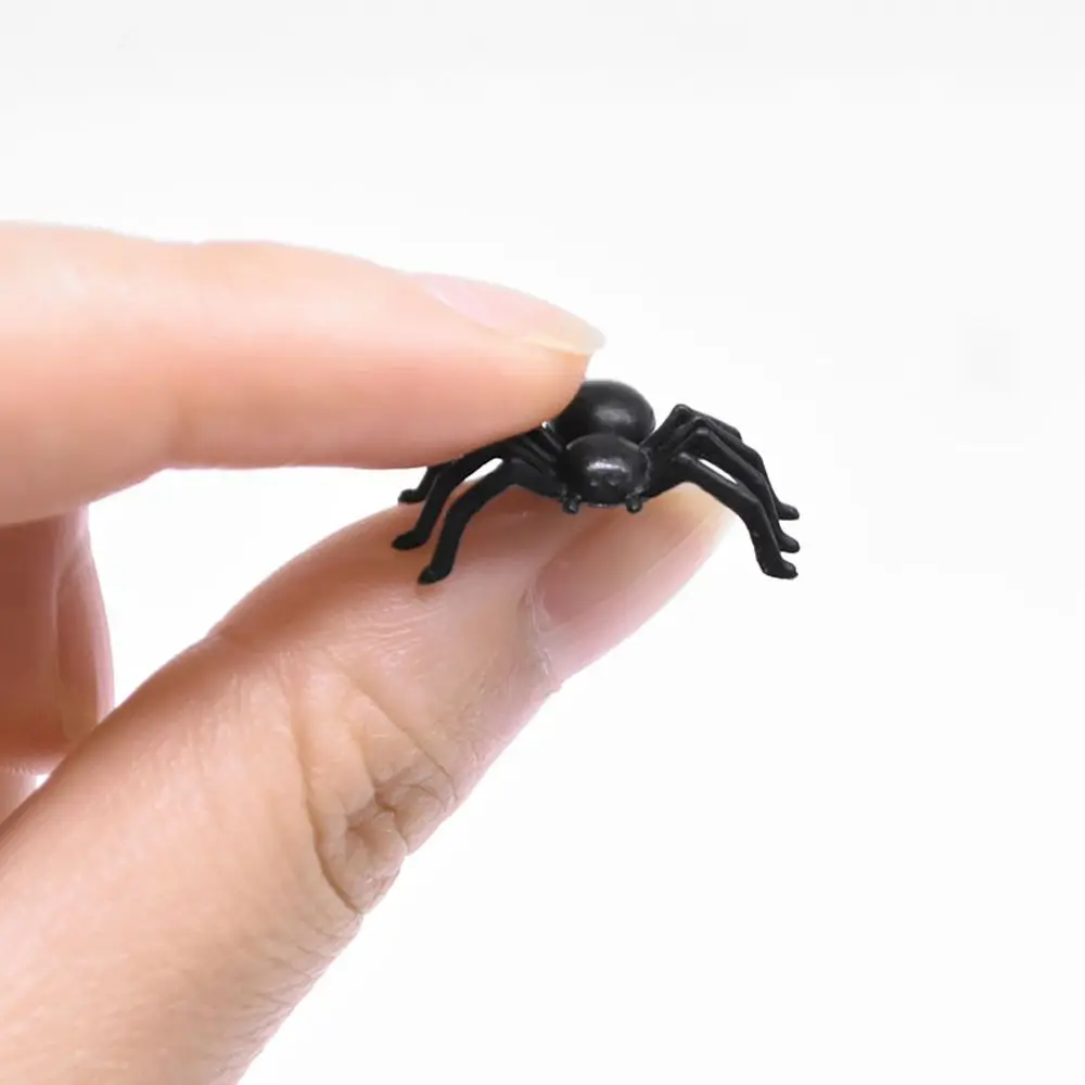 Decoratiebenodigdheden Simulatie Spin Halloween Decoratie Spookhuis Spin Horror Zwarte Spin Halloween Prank Props