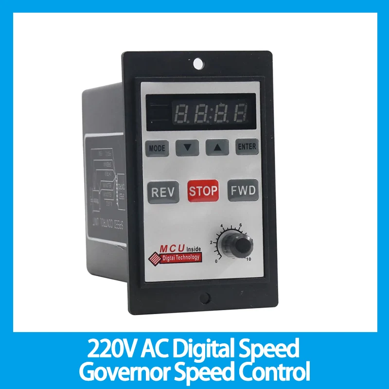 220v AC Digital Speed Governor Speed Control Unit Motor Cruise Control 6w to 200w for Selection