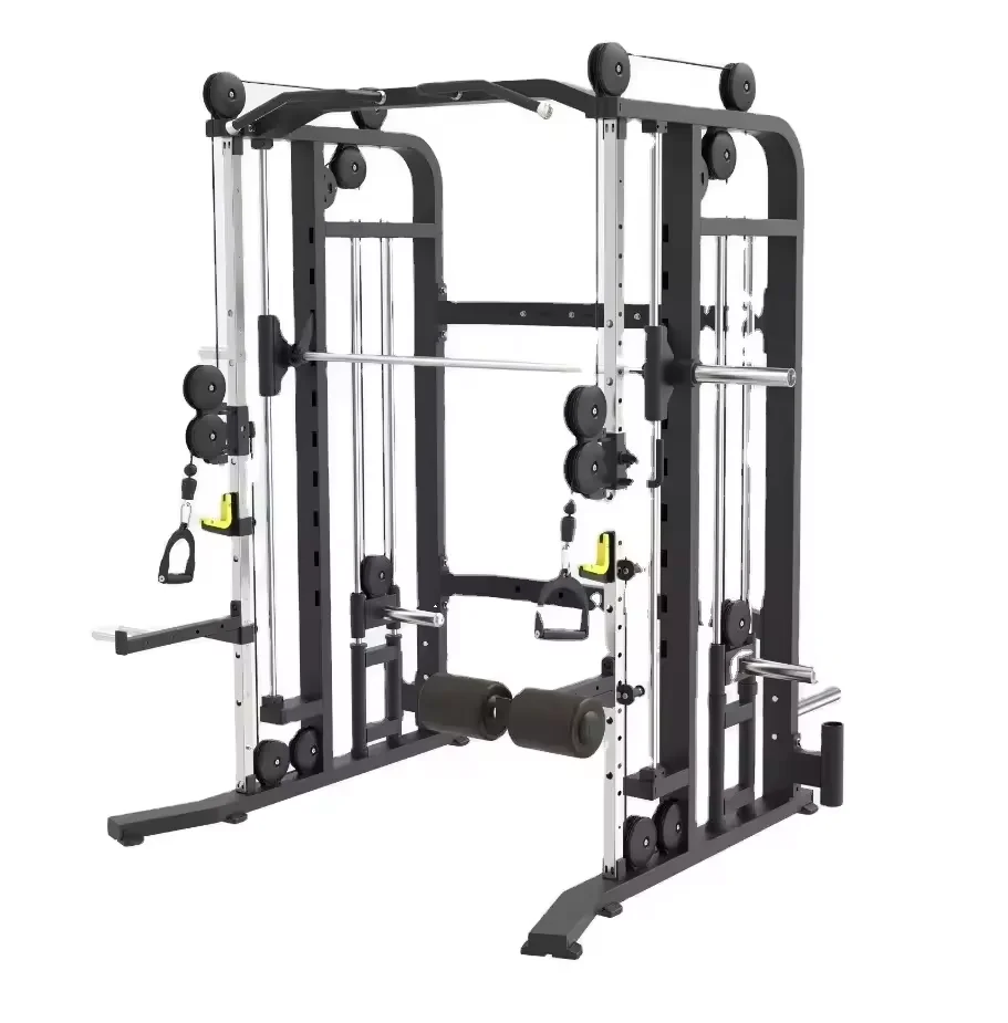 

YG FITNESS YG-1067 factory price Smith&functional trainer&squat rack Smith machine Multi-functional gym equipment for gym