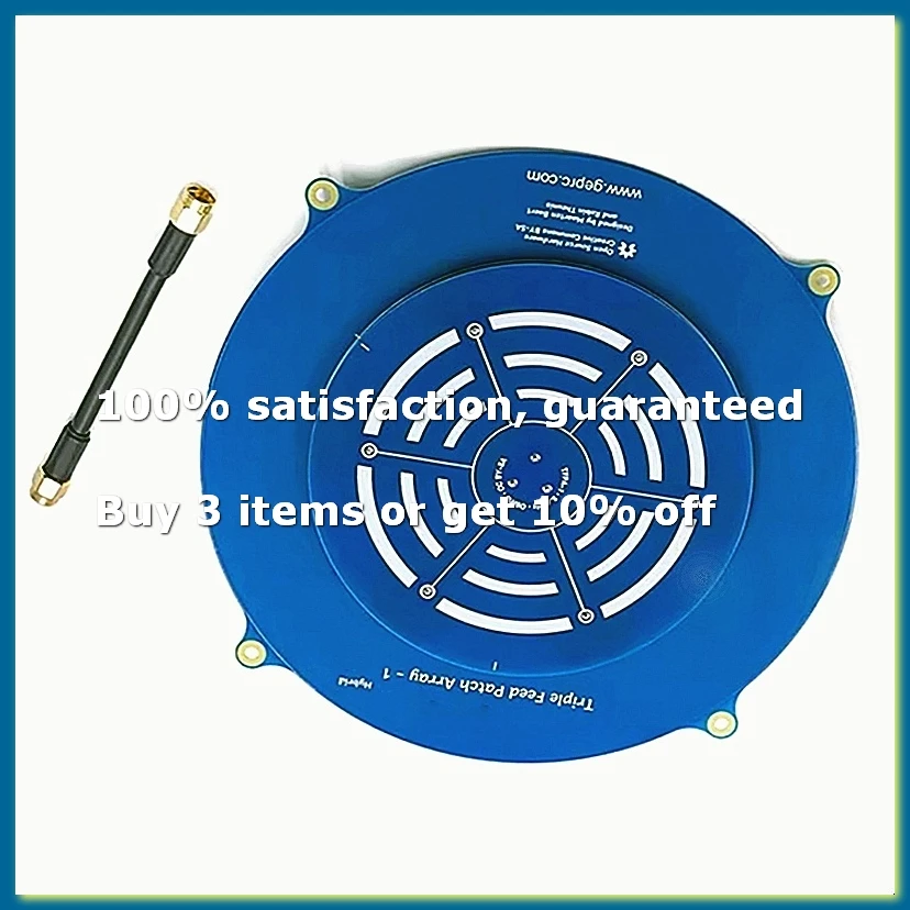 TRIPLE FEED PATCH ARRAY 5.8G Receiving Antenna FPV Machine Left and Right Rotation Compatible Antenna,B-A09I