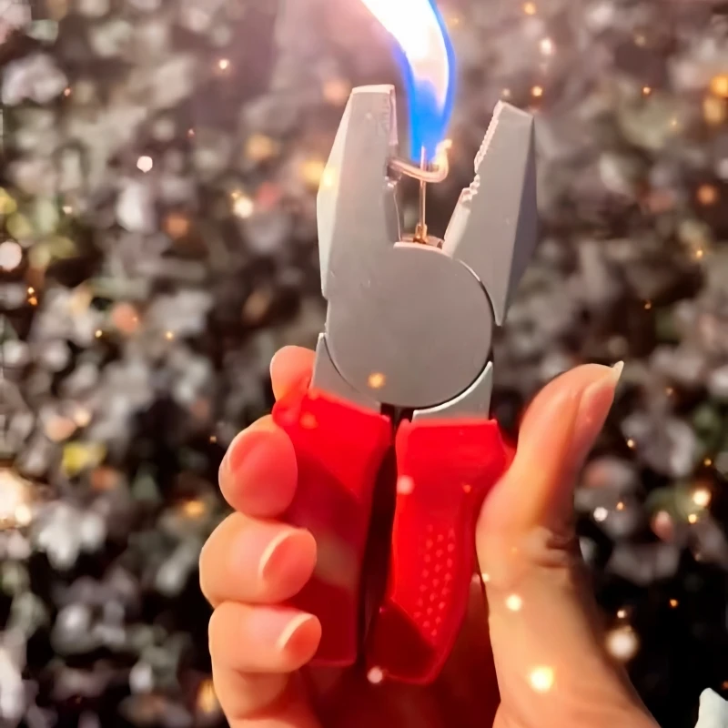 

New Wrench Pliers Open Flame Lighter Novelty Lighter and Cigarette Cigar Accessories Men's Gift Personalized Small Ornament