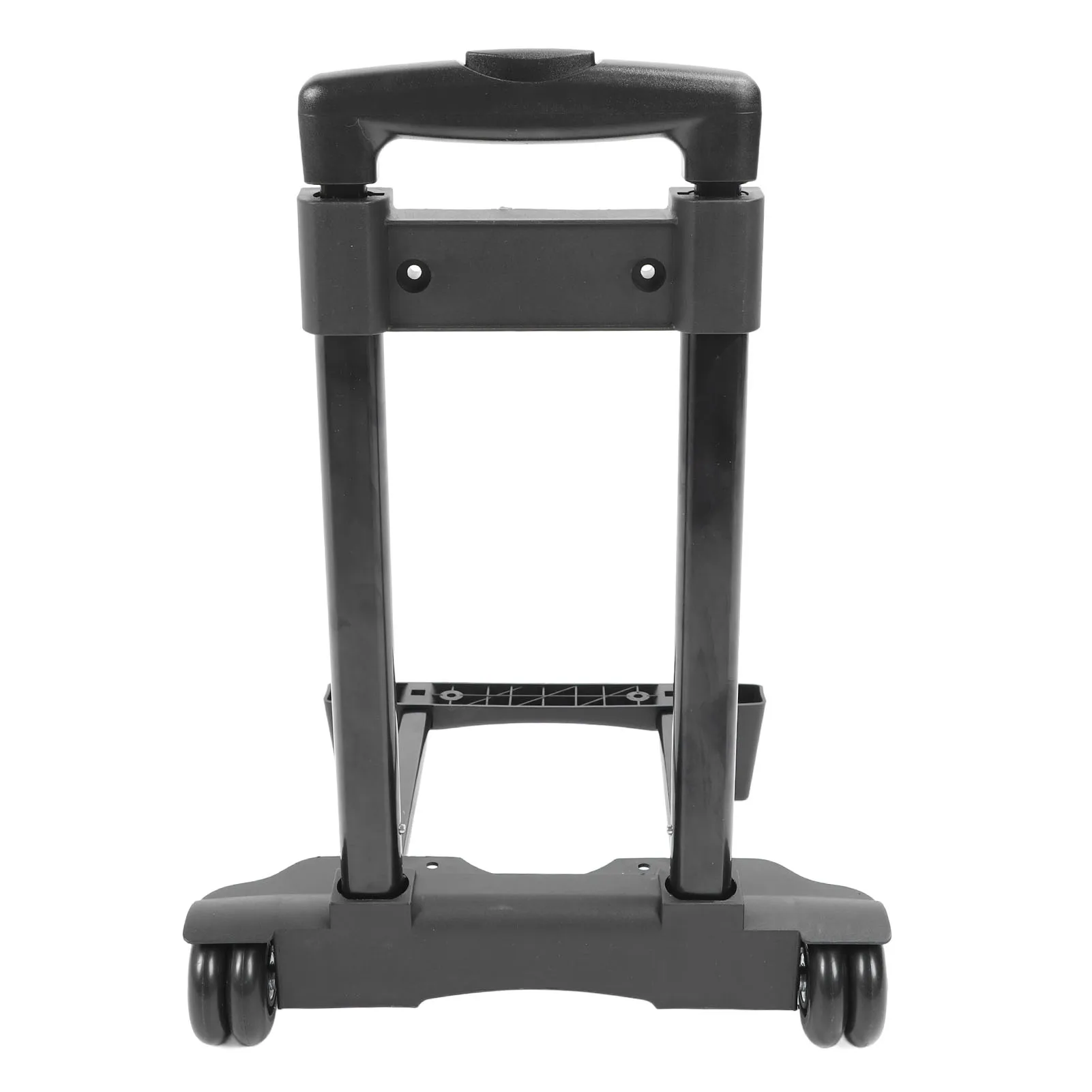 Iron Folding Hand Truck Removable Heavy Duty Hand Cart With 2 Omnidirectional Wheel For Hvac And Electrical Toolkit