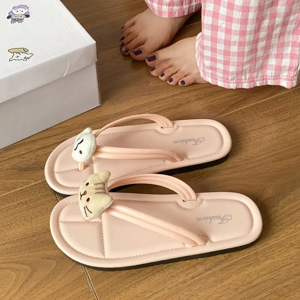 الكرتون الحيوان القط الأسماك الوجه يتخبط المضادة للانزلاق لينة أسفل لباس خارجي النعال Kawaii كليب تو بحر الوجه يتخبط Homewear #2