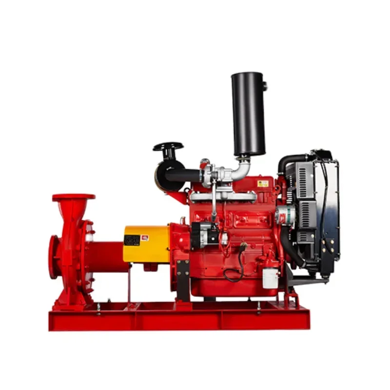 XBC 5kw DC Motor Fire Pump Set Double Suction Horizontal Indoor Water Supply Spray Pump Emergency Start for Fire System