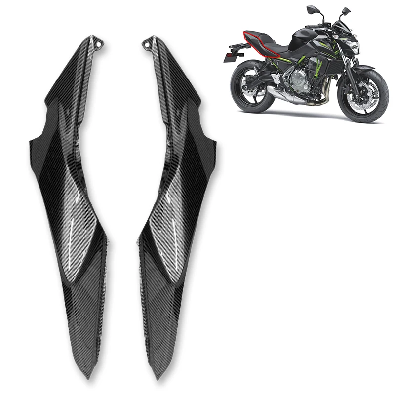 2024 New Z650 Ninja650 Motorcycle Rear Passenger Seat Frame Side Cover Panel Fairing Cowl Fit For Kawasaki Z 650 2017-2022 2023