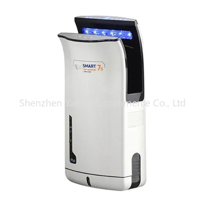 1PC Double-sided Hand Dryer 220v Hand Dryer Induction Hotel Restauran High Speed Jet-type Hand Drying Machine