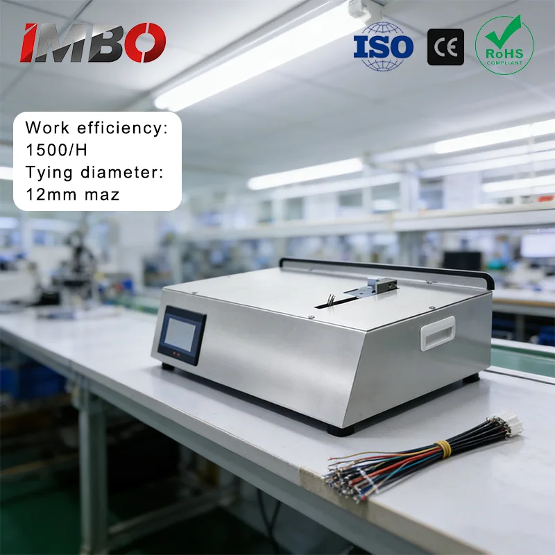 

IMBO Precision CNC Wire binding machine, wire tying machine 1.5s/pcs 110/220v 200W