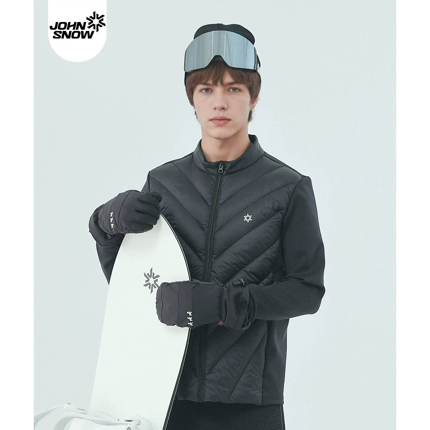 2026 John Snow Down Inner Tank White Duck Down Skiing Warmth Middle Layer Lightweight New Outdoor Women's and Men's Jacket
