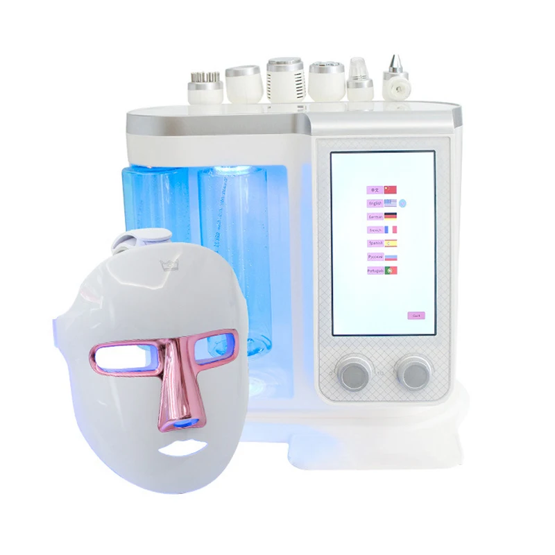 7-in-1 water oxygen small bubble beauty instrument IPL radio frequency oxygen injection BIO skin comprehensive management instru