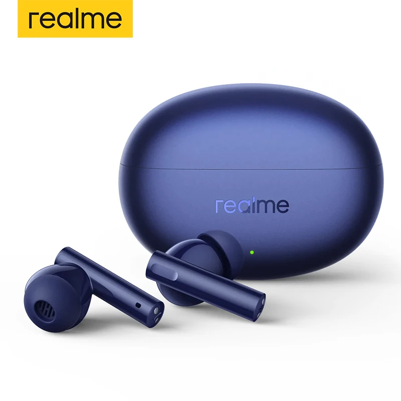 Realme Buds Air 5 Earphones Wireless Bluetooth 5.3 Headphones TWS Hifi Active Noise Reduction Earbuds Low Latency Headset Gamer