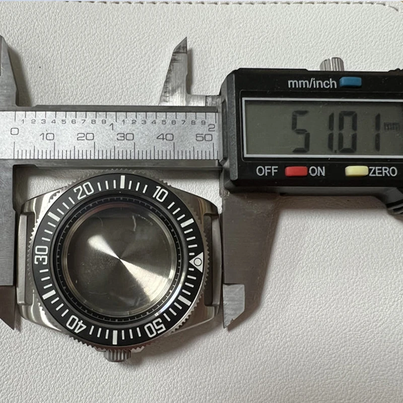 Tactical Frog FX-Diving Titan-Uhrengehäuse, Saphir-Klasse-AR-Beschichtung, 200 m wasserdichte Aluminium-Lünette, NH35/NH36, 42 mm Uhrengehäuse