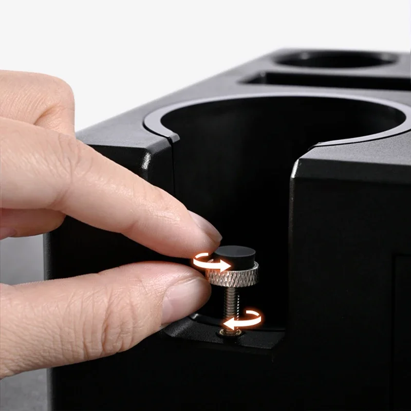 محطة دك القهوة لمرشحات القهوة 51/54/58 مللي متر حامل حامل العبث من درجة باريستا مع أداة ملحقات الإسبريسو حصيرة غير قابلة للانزلاق