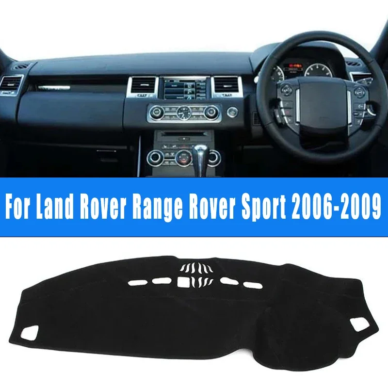 

Car Dashboard Mat Dash Cover Pad Custom Nonslip Cape Sunshade Accessories For Land Rover Range Rover Sport 2006-2009 2007 2008