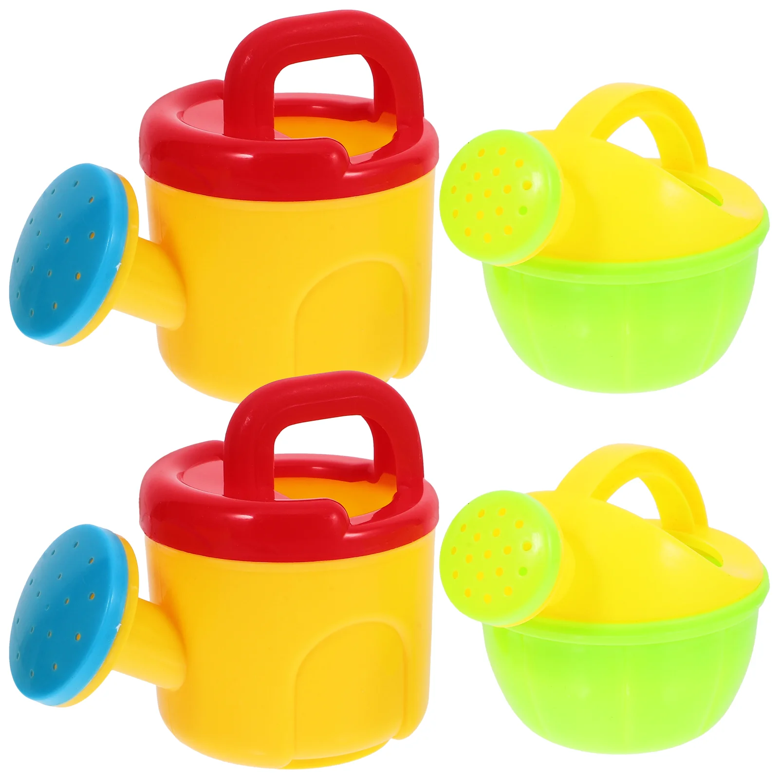 4 Pcs Children's Preschool Education Beach Toy Watering Bottle Cans for Girls Kids Small Shower Toys Plant Toddler