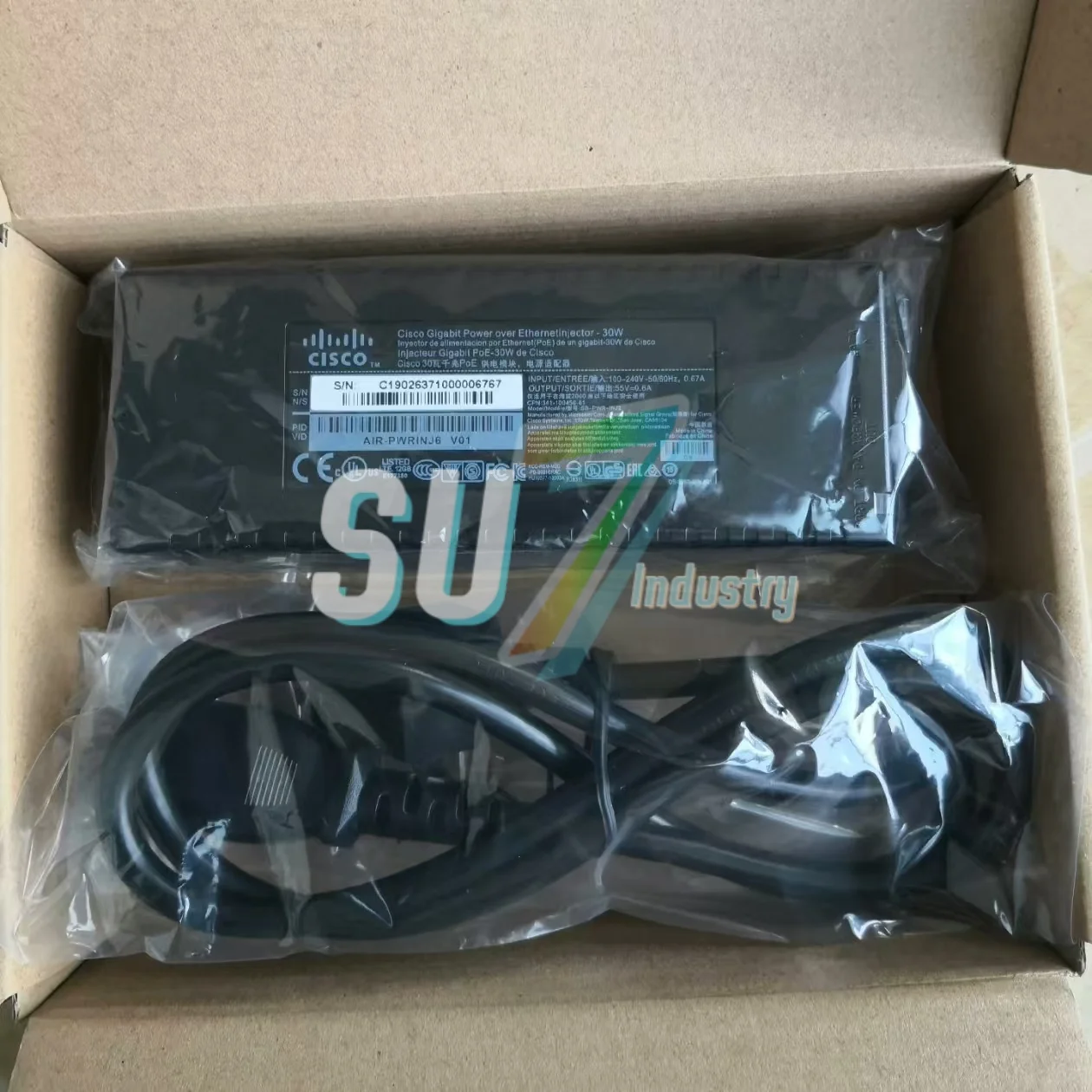 Módulo de potência AIR-PWRINJ6 novo100%