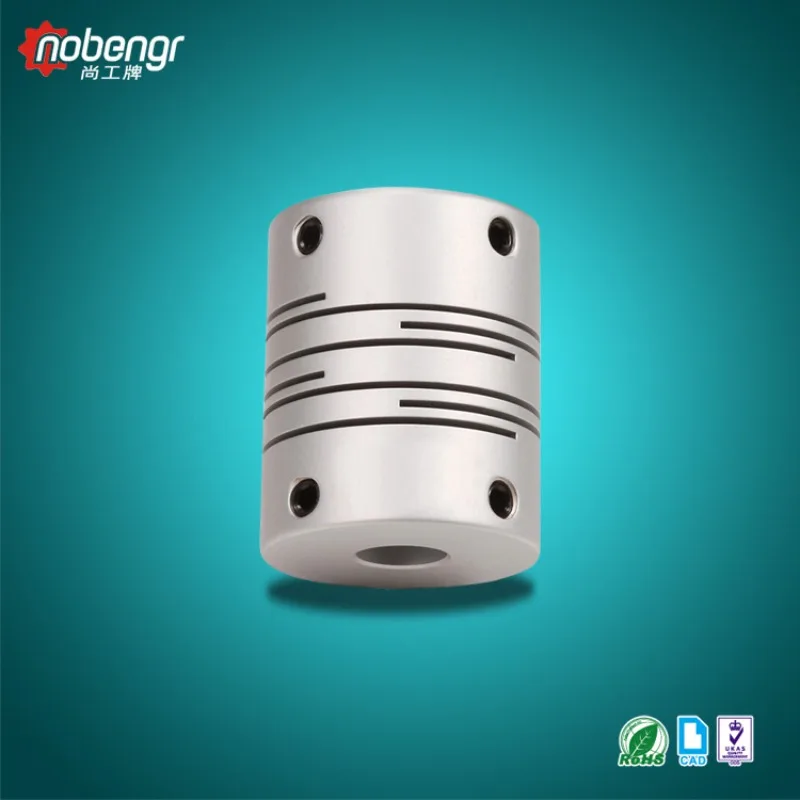 CNC machine tool coupling, automation encoder, stepper motor, aluminum alloy elasticity, precision elasticity
