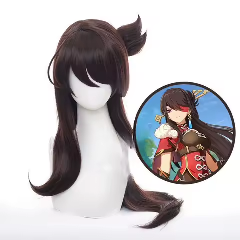 Genshin Impact Beidou Anime Cosplay Wig Hair Halloween Party Wigs