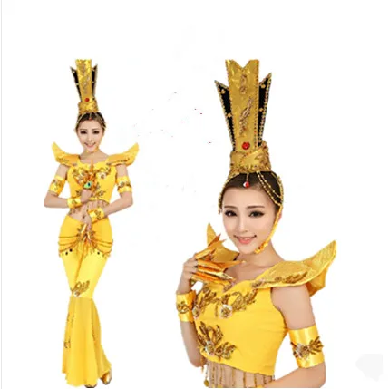 Ethnic dance costumes classical dance Dunhuang flying Adults dance costumes thousand-hand Guanyin costumes performance costume