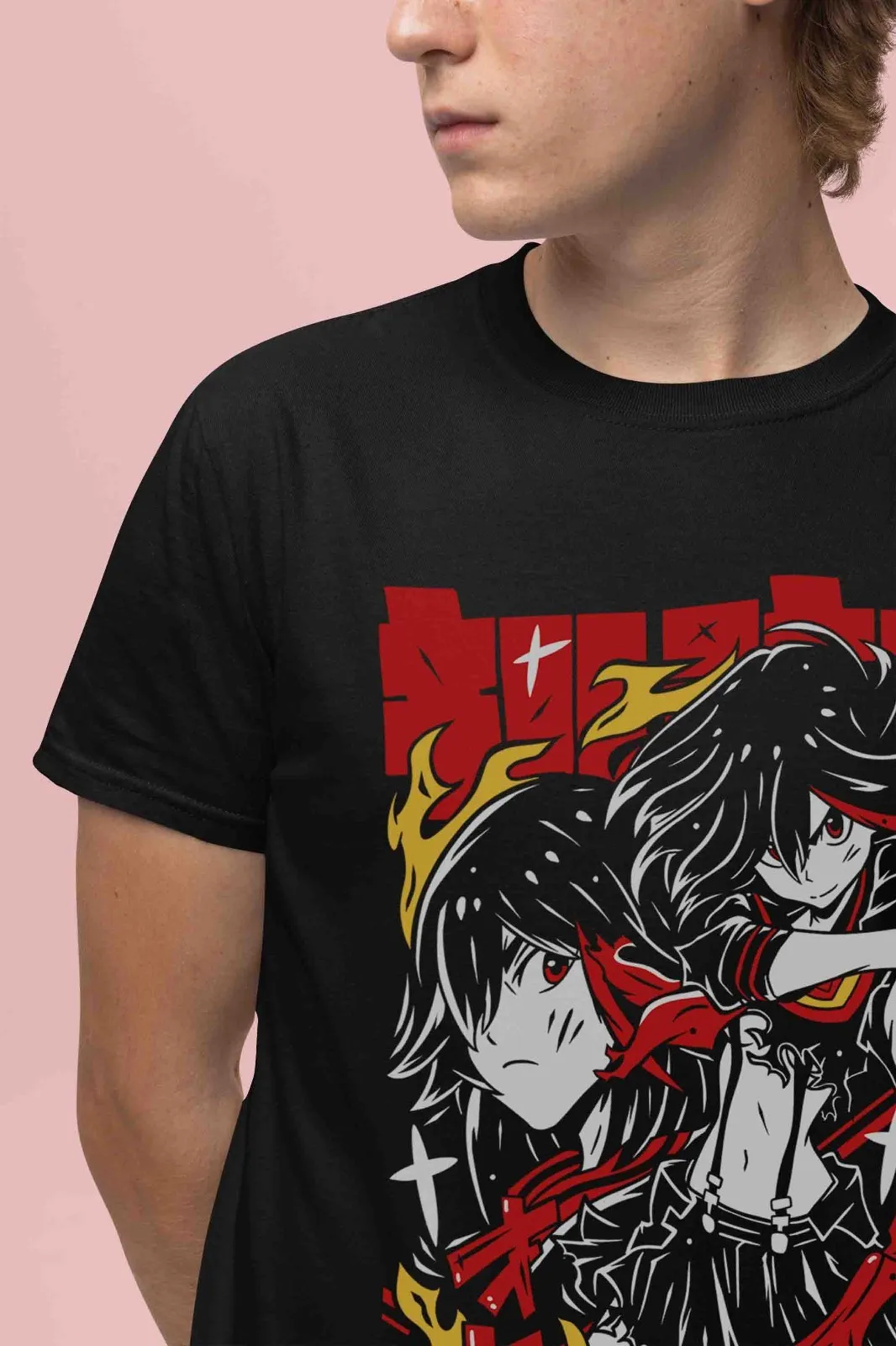 Kill La Kill Shirt Ryuko Tshirt Satsuki T-Shirt Mako Top Ragyo Battle Anime Tee