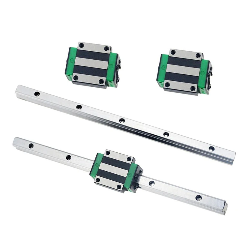 دليل خطي للسكك الحديدية الحركة كتلة الشريحة تحمل Rodamiento Lineal Guias Lineales وحدة القضبان الخطية دليل الخطية #2
