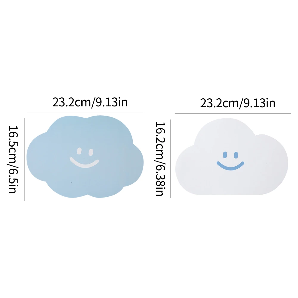 Soft Rubber Mouses Pad Cute Waterproof Non-Slip Cloud Mouse Pad Small Waterproof Anti-scratch Mouse Mat For Laptop PC Desktop