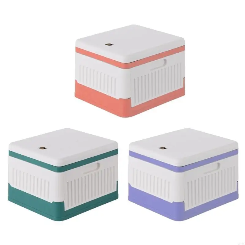 كرسي المرحاض المحمول القابل للطي M89C للاستخدام الداخلي والخارجي مع 20 كيسًا للاستعمال مرة واحدة #2