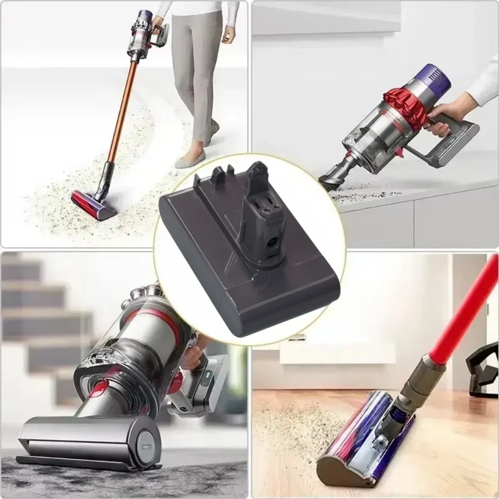 For Dyson DC35 DC45 DC31B DC34 DC44 Animal DC56 DC57 DC31 Type-B Battery 22.2V 4.8/.6.8/9.8/12.8Ah Li-ion Vacuum Battery