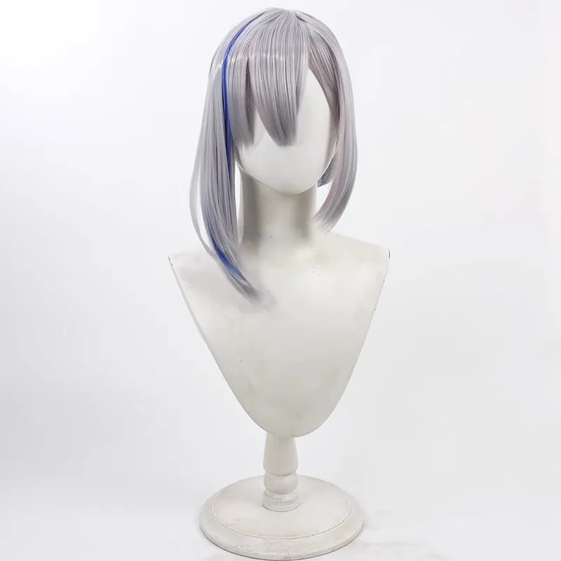 Hololive VTuber 아마네 카나타 새해 의상 코스프레 가발 통합 번 할로윈 선물