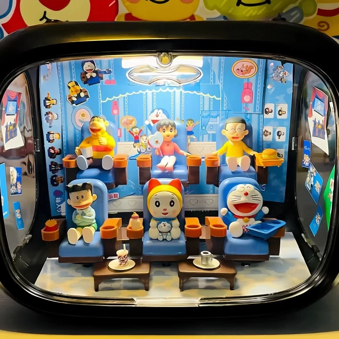 

In Stock Machine Cat Cinema Series Blind Box Kawaii Action Figure Cute Desktop Ornament Toy Festival Surprise Gifts For Fans