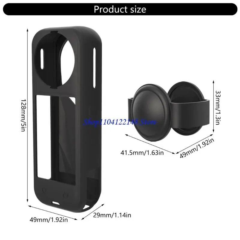 P9fa Lightweight Camera Lens Protector Easy Installation a 360 gradi protettivo