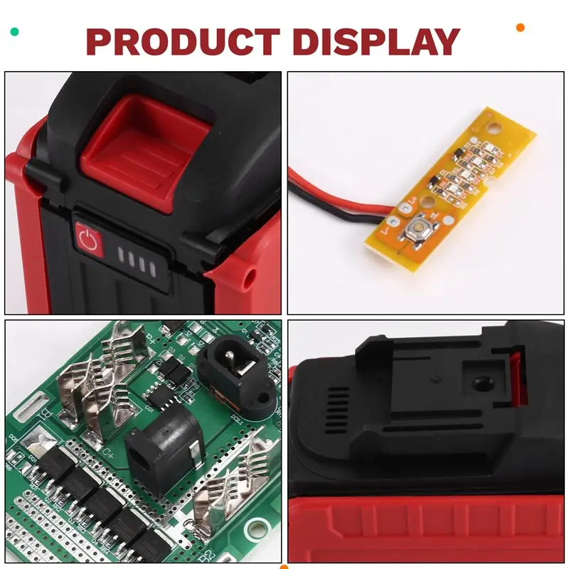 For BMS PCB Board For 21700 Li Battery Case For DIY Shell Box With Charging Protection Can Installation Of 20 Batteries